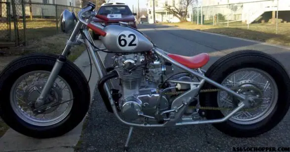 OLD SCHOOL COOL: Custom Works ZON Knucklehead Chopper - Pipeburn