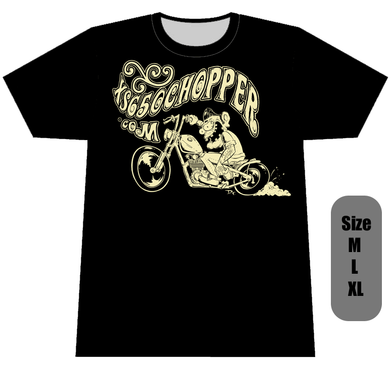 Buy A T-shirt & Support | XS650 Chopper