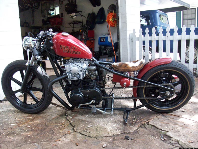 Dane’s 650 built by graverobbercustoms
