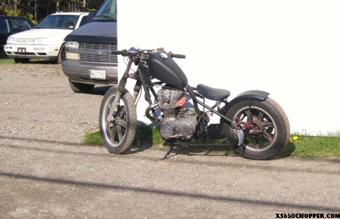 XS CHOPPER IN MAINE, ALMOST DONE!! CHECK IT OUT!!