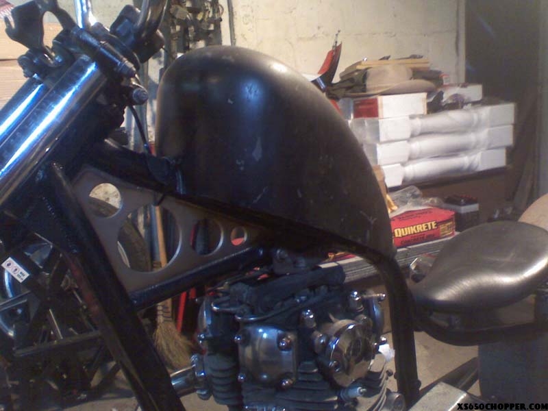 XS650 DROP SEAT CHOPPER PROJECT