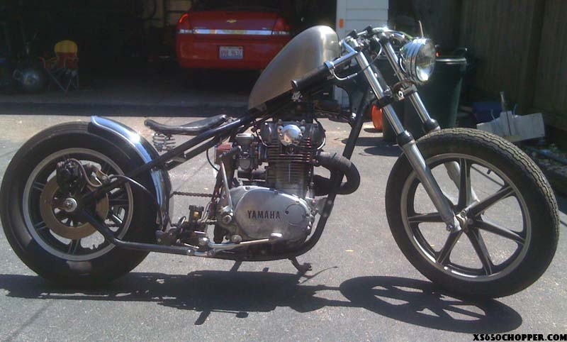 Dannys 78xs650 bobber