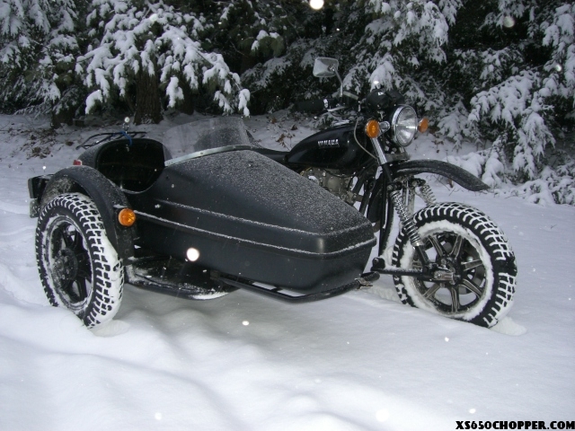 xs650 2into1 right side hi-pipe