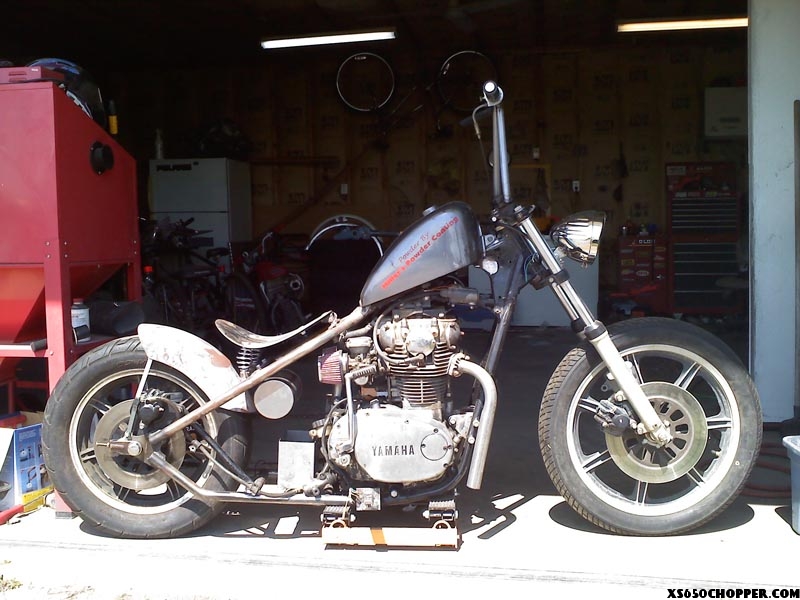 1979 “Miller’s Powder Coating” Show Bike – In progress