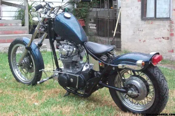 Xs650 cheap swingarm chopper