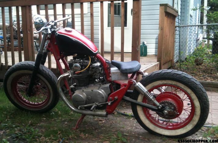 1978 XS650 project very first bike