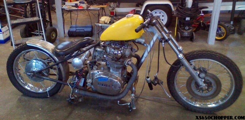 Anthony – XS650 First time builder