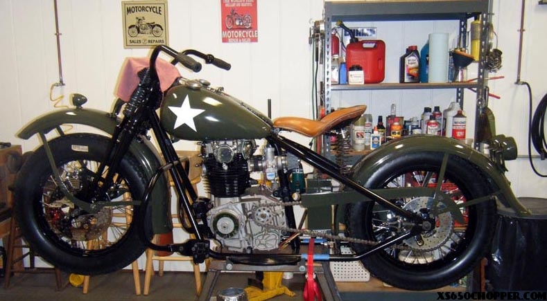 WWII Military Theme XS650
