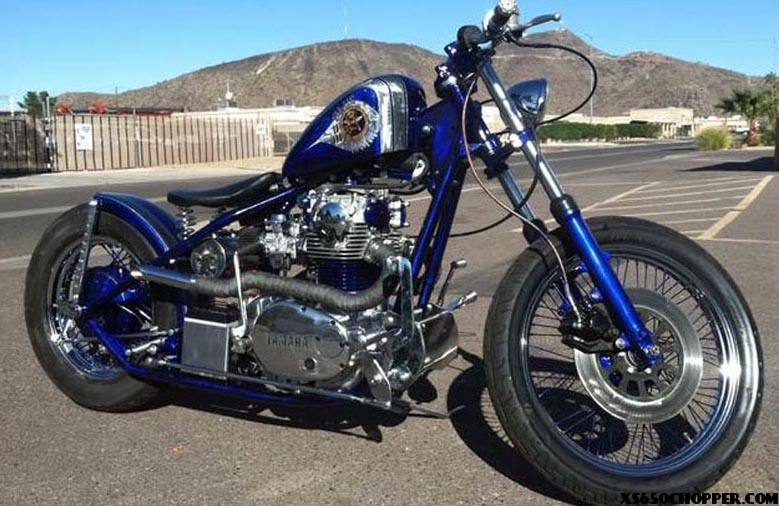 The Blue Bommer (bobber)