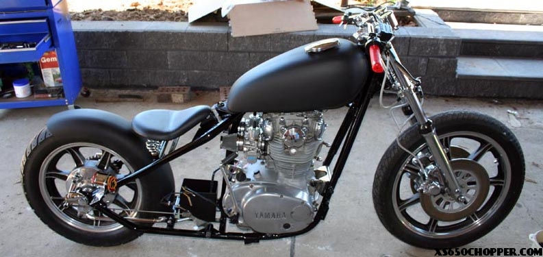 Maty’s XS650 bobber