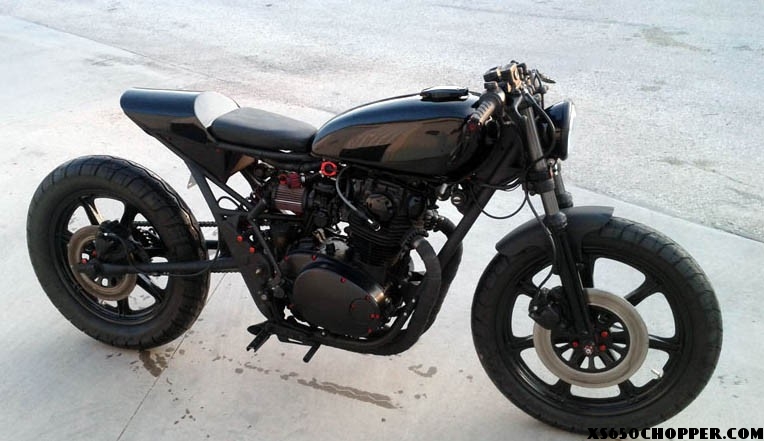 RAW Customs 1979 XS650..Black Ice