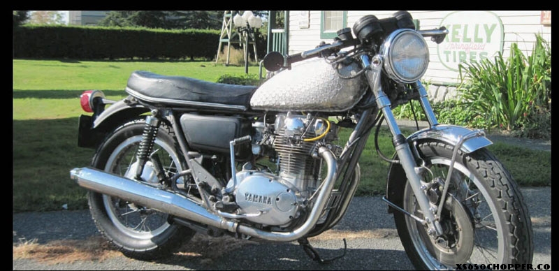Larry’s nickel plated XS650