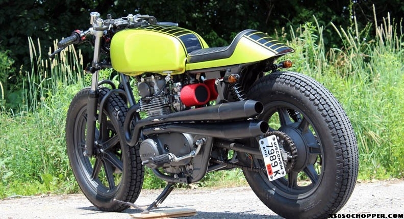 Xs650 cafe tracker