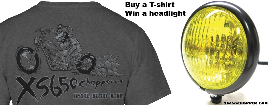 Buy a T-shirt –  Win a headlamp