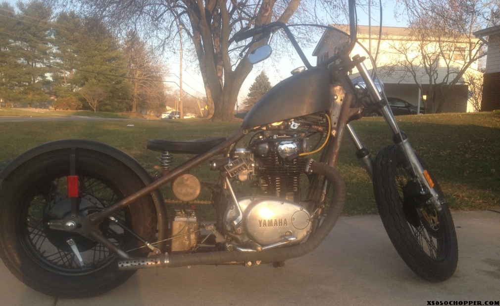 1983 xs 650 bobber
