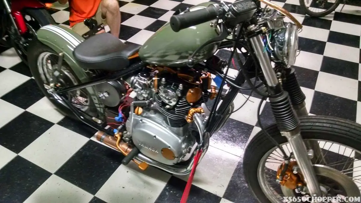 1973 XS650 Birthday Gift for my Lil Bro