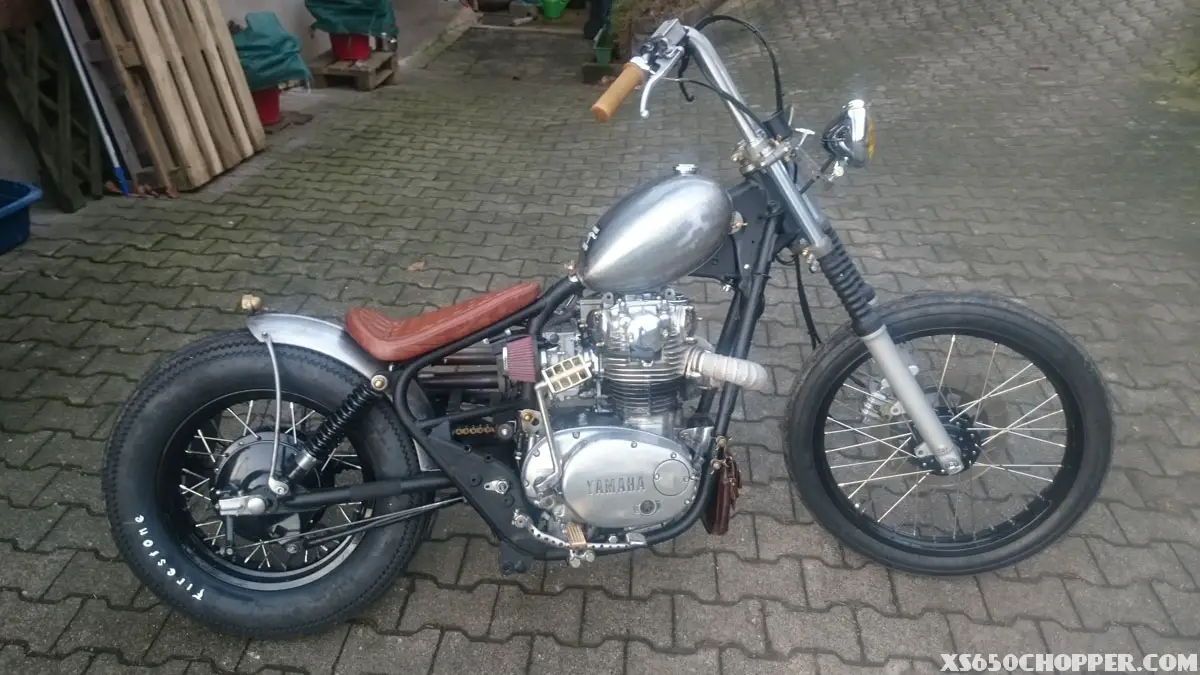 Flat slide XS 650 from germany