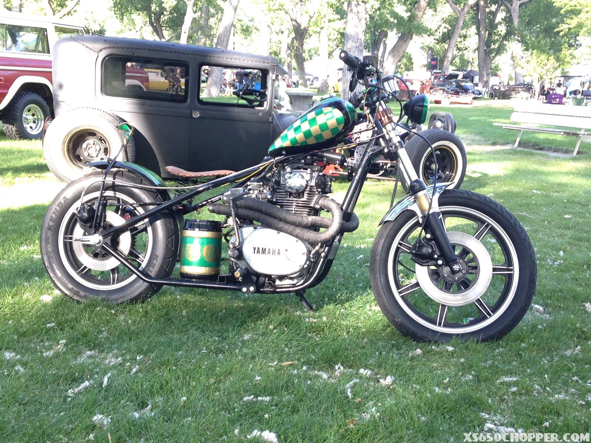 1978 XS650 Chopper “The Checkered Chariot”