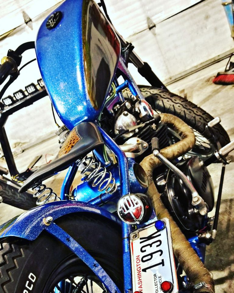 Samantha's XS650 Bobber | XS650 Chopper