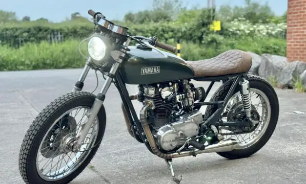 Pete Escott’s 1972 Yamaha TX650