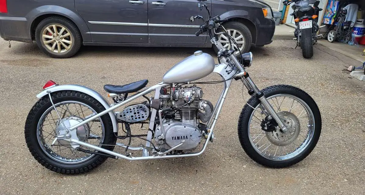 1974 xs650 bobber