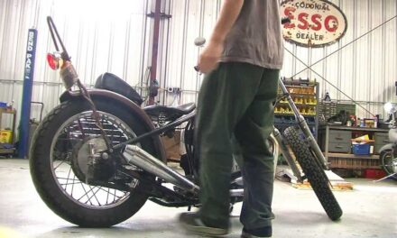 1975 XS650 Hardtail rigid