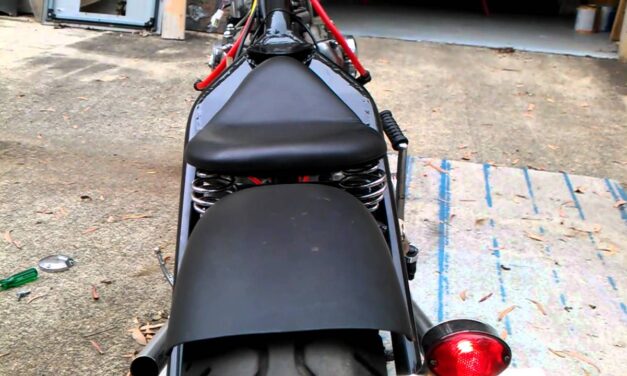 1981 Yamaha XS650 Bobber running