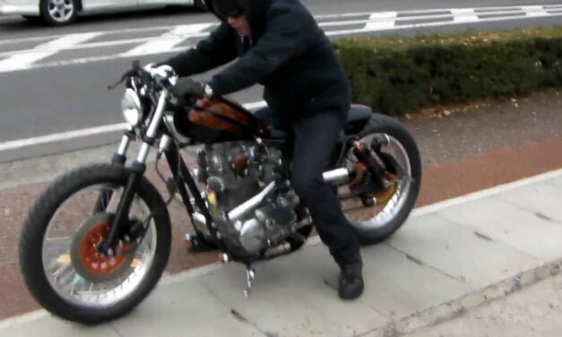 TX650 chopper bobber