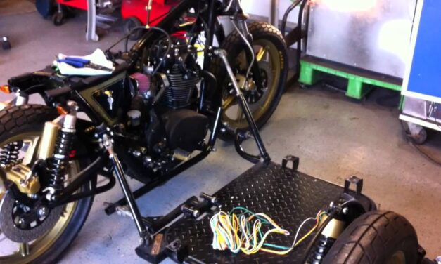 XS650 Street Tracker Sidecar Rig