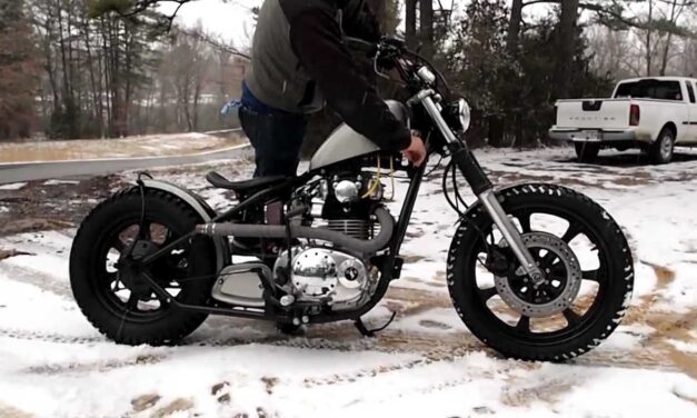 Yamaha XS 650 Bobber Brat Flat tracker