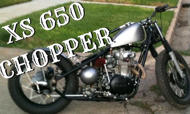 milkcrate82 – Yamaha XS650 bobber shakedown