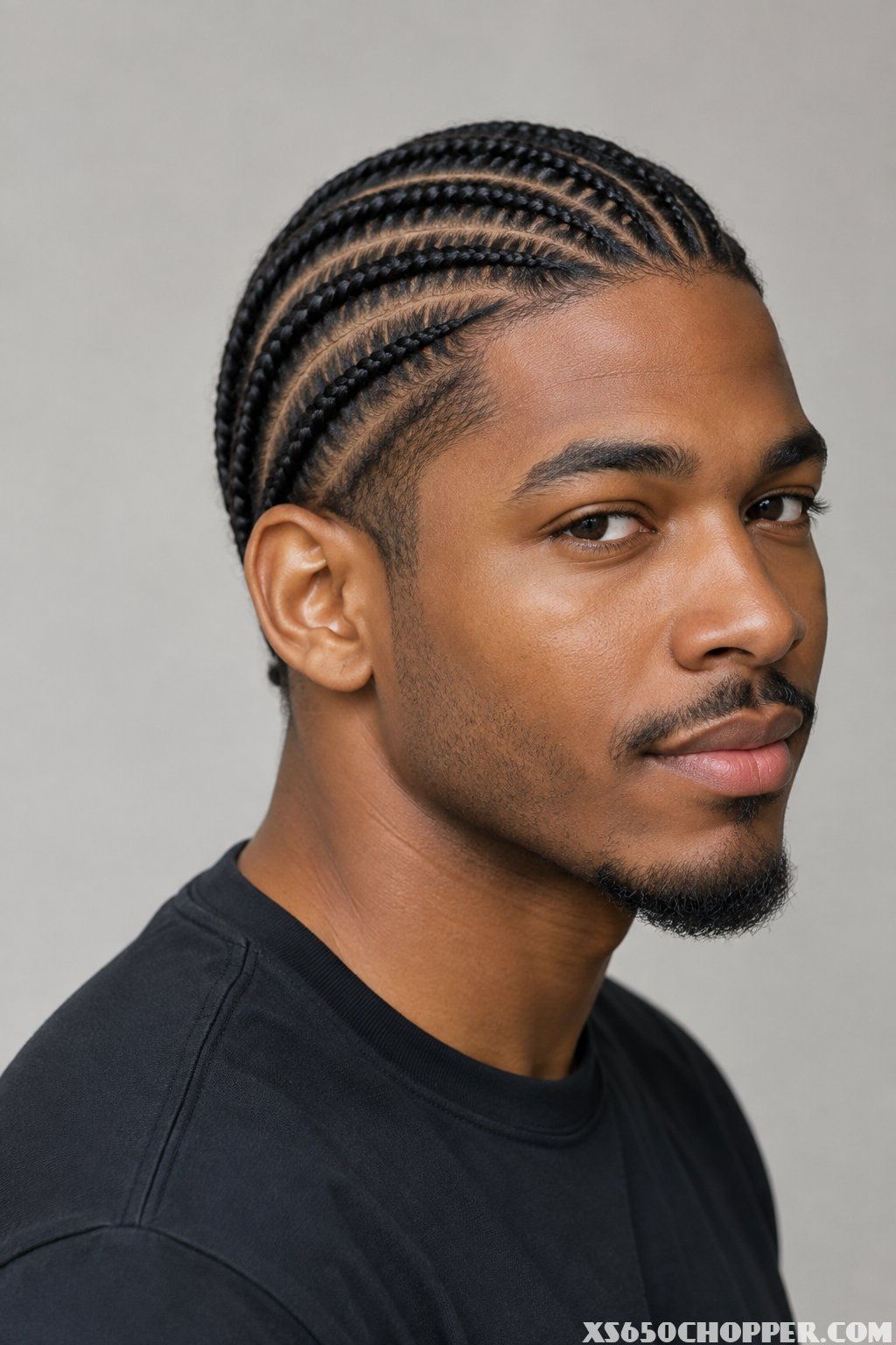 A man poses against a plain background.