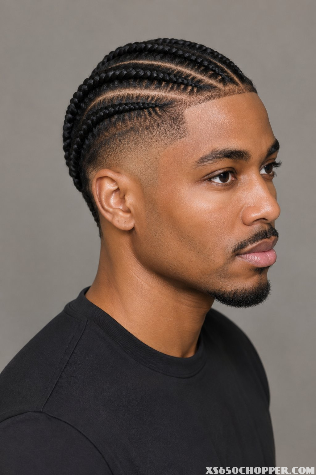 A man photographed from the shoulders up against a plain background.