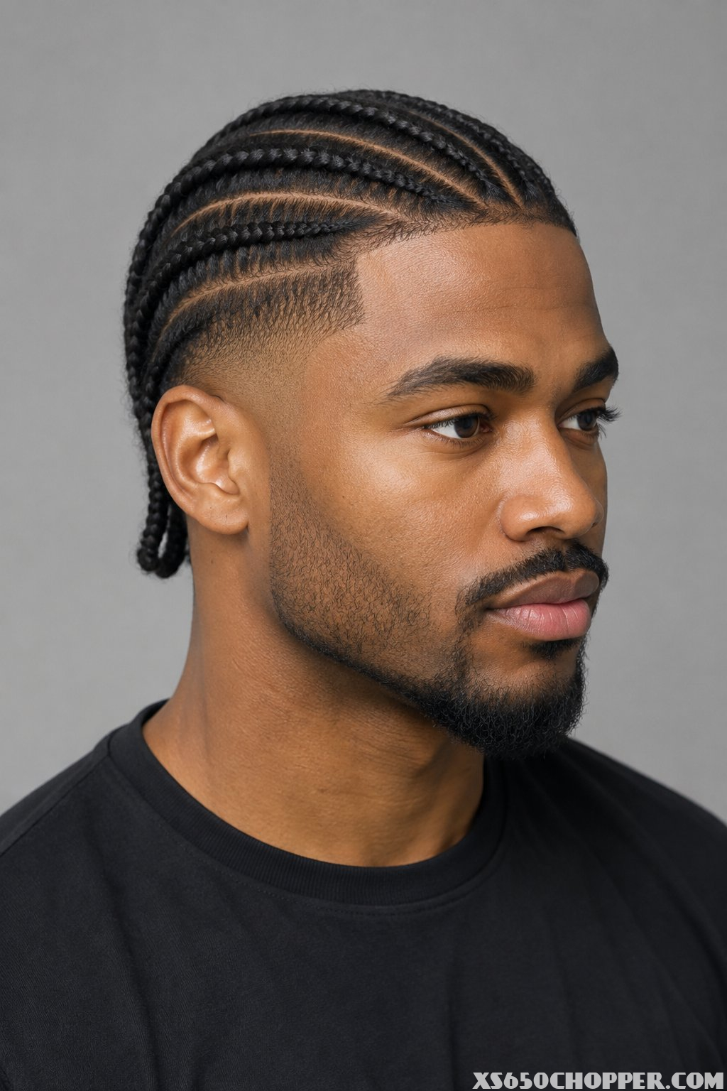 A man shown from the shoulders up against a plain background.