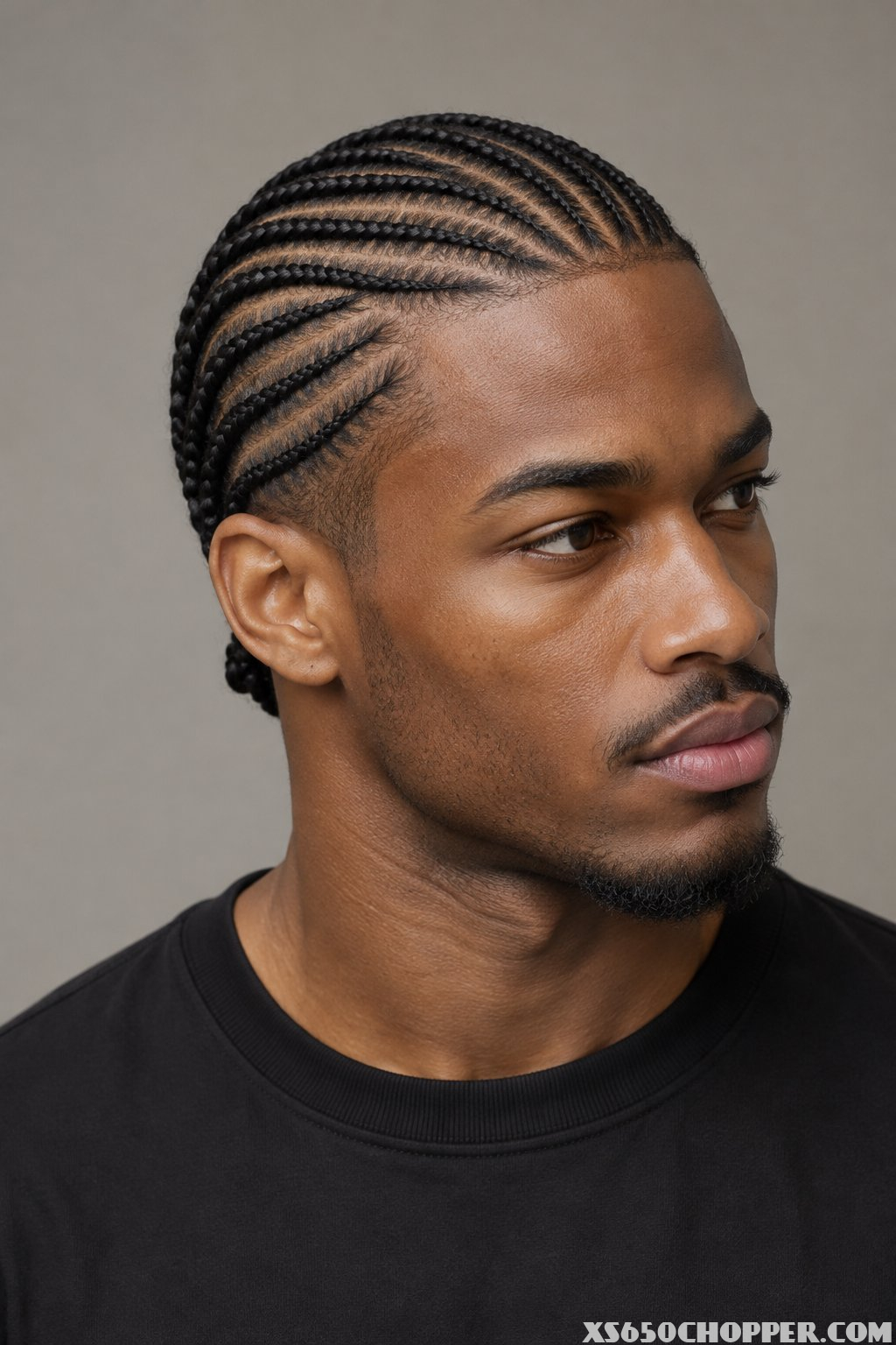 A man poses against a plain background.