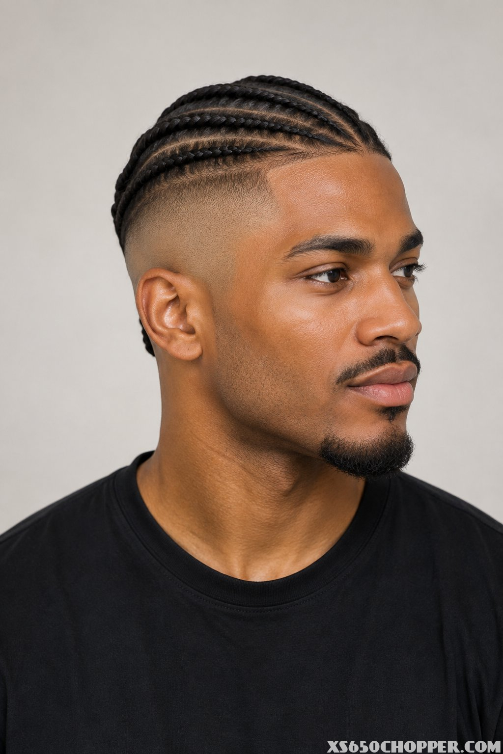 A man poses against a plain background.