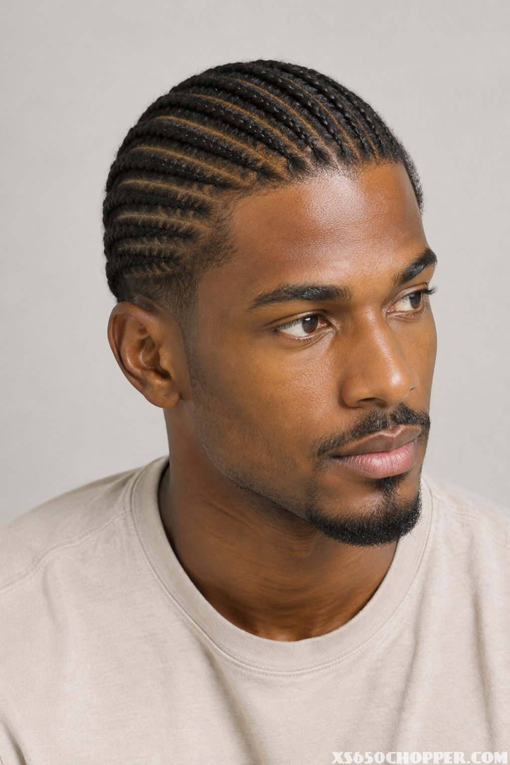 A man poses against a plain background.